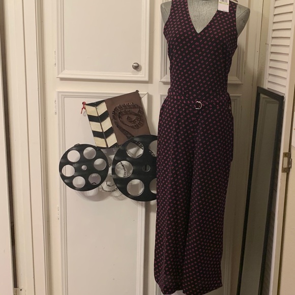 MICHAEL Kors V-neck Jumpsuit - Picture 3 of 8